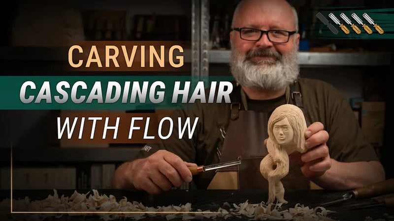 Carving Flowing Hair and Mastering Negative Space