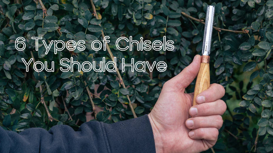 6 Types of Wood Carving Chisels You Should Have