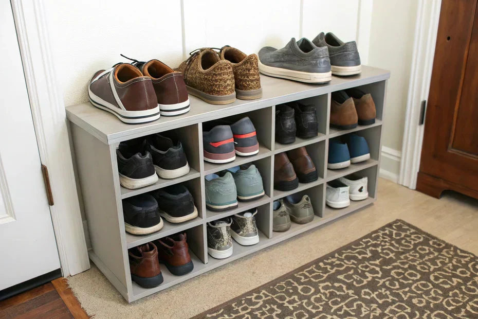 Frequently Asked Questions about how to store shoes in a small space