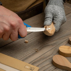 Spoon Carving Blanks Set (4 pcs) for Wood Carving – Mixed Wood (Elm, Walnut, Maple, Alder) – BB3