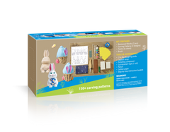 DIY Wood Carving Kit: Easter Bunnies