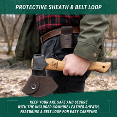 AX3 – Woodcraft Bushcraft Splitting Hatchet