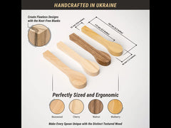 Spoon Carving Blanks Set