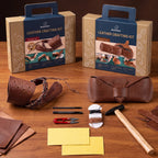 Leather Accessory Bundle – Bracelet & Case Kits