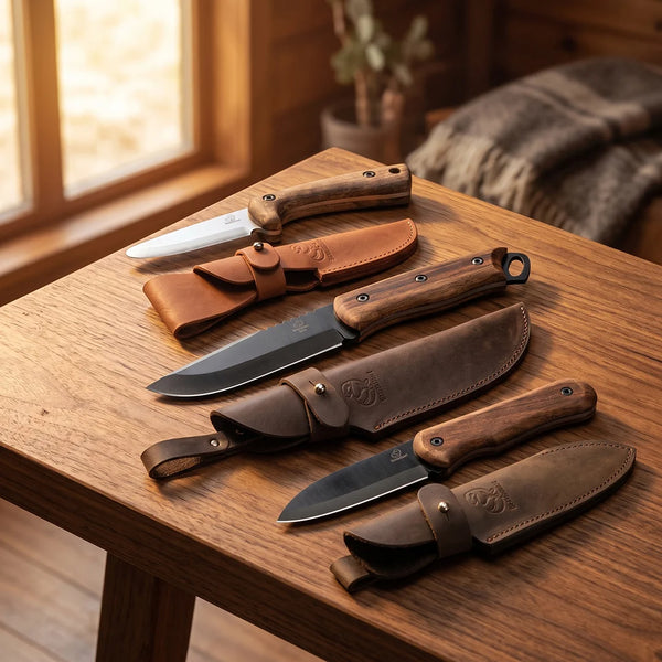 Bushcraft Knife Bundle – Dusk, Shadow & Kid, 3 pcs
