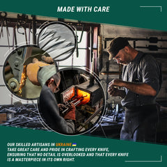 BSH4 Dusk – Carbon Steel Bushcraft Knife Walnut Handle with Leather Sheath