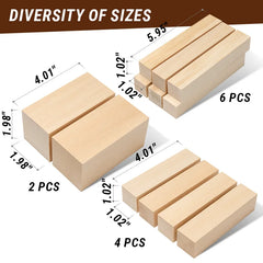 Set of Basswood Carving Blocks 12pcs