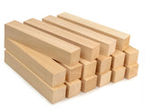 Set of Basswood Carving Blocks 16pcs