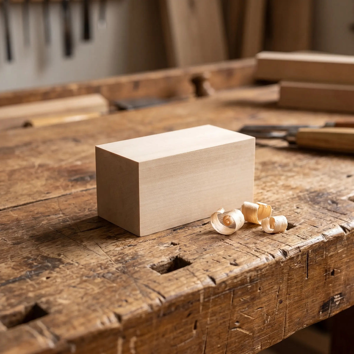 Bear & Santa Carving Blank