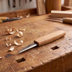 Bench Carving Knife – 60 mm Wide Blade