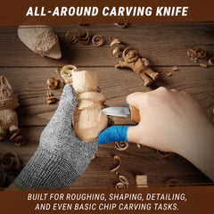 Cuchillo de banco para tallado en madera - C2