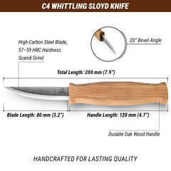 C4 – Whittling Sloyd Knife