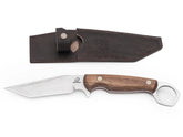 Camping Knife with Leather Sheath