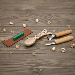 Celtic Spoon Carving Kit – Complete Starter Whittling Kit for Beginners – DIY04