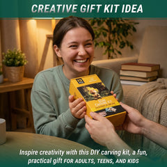 Kit de sculpture d'ours – Kit complet de démarrage pour débutants – DIY05