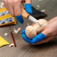 Mushroom Carving Kit – Family Fun Whittling Kit for Beginners, Kids & Adults – DIY09
