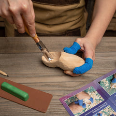 Wooden Clogs Carving Kit – Complete Starter Wood Carving Kit – DIY10