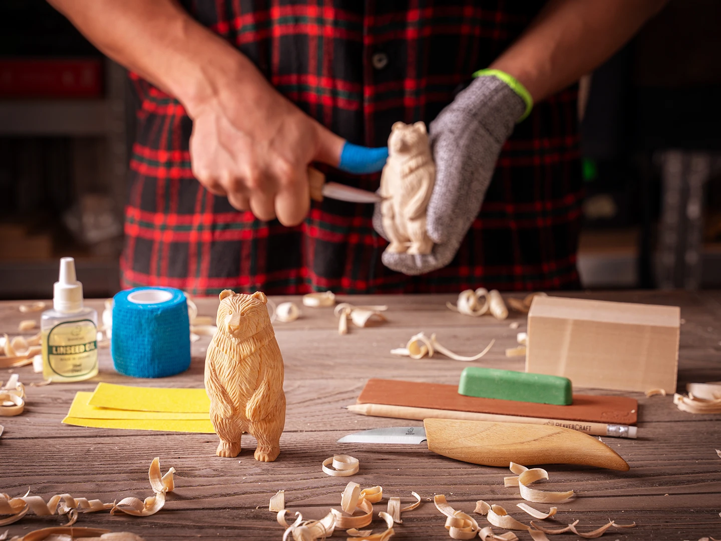 Standing Bear Carving Kit