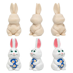DIY Hoppy Bunnies – Wood Carving Kit