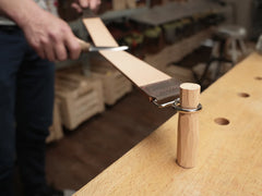 Double-Sided Leather Hanging Strop
