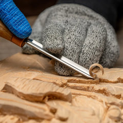 Compact Wood Carving Gouge (Sweep #9) - K9/10