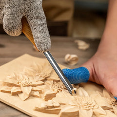 Compact Wood Carving Gouge (Sweep #9) - K9/10