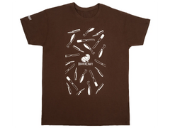 BeaverCraft Herren-T-Shirt (Braun)