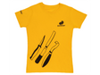 T-Shirt Femme BeaverCraft (Jaune)
