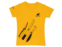 BeaverCraft Damen-T-Shirt (Gelb)