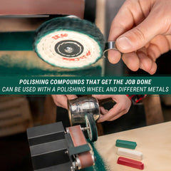 Set of 3 Polishing Compounds (Red, White, Green) - P03