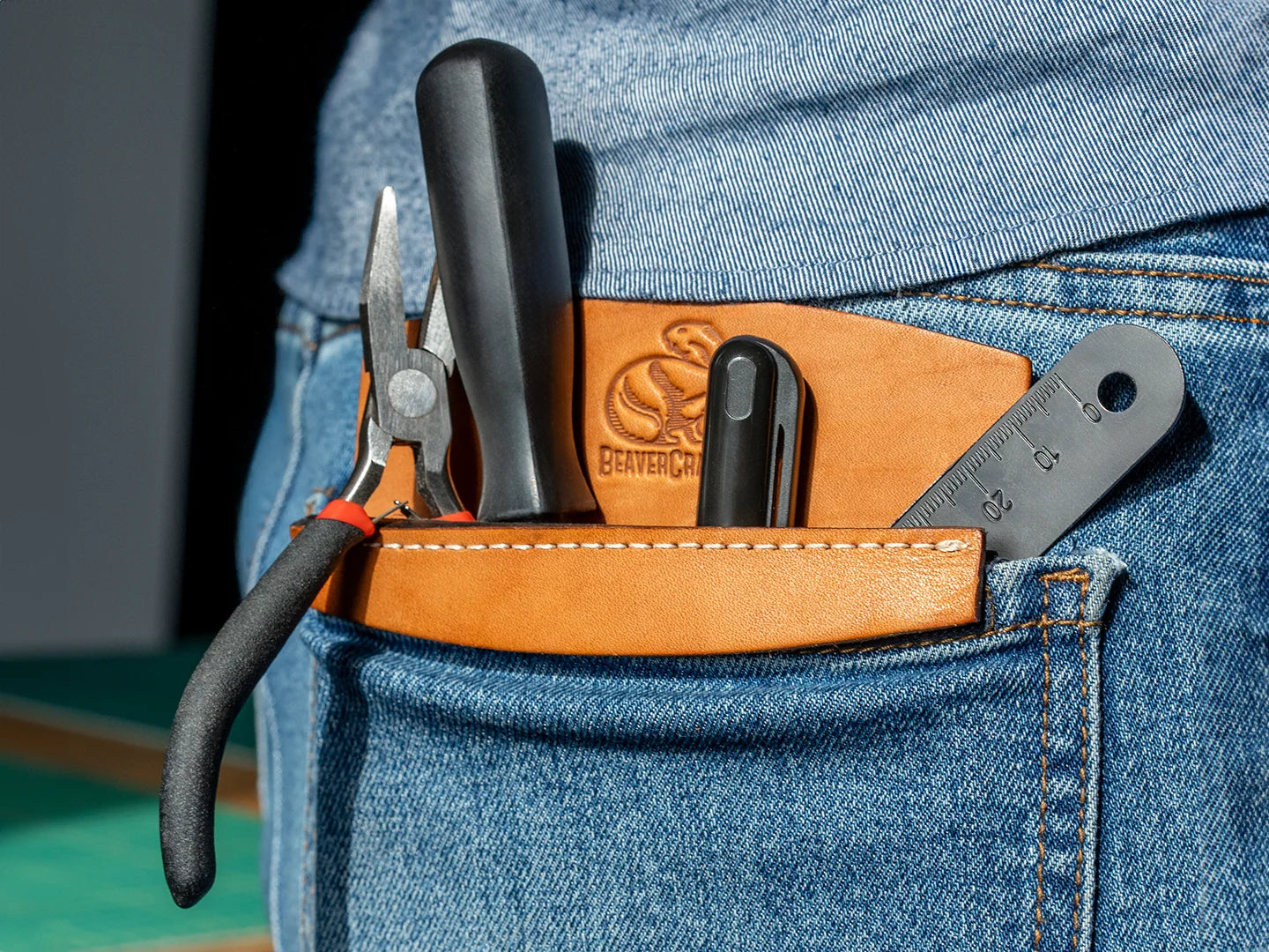 Leather Pocket Protector