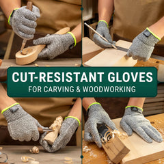 Wizard Starter Bundle – DIY Carving Kit with Safety Gloves in size S