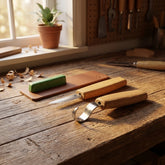 Left-Handed Mini Spoon Carving Knife Set – Starter Wood Carving Kit S01L