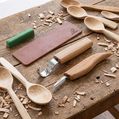 S02 – Löffelschnitzset mit kleinem Messer