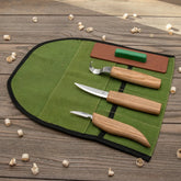 Juego de herramientas para tallado en madera para tallar cucharas - S13