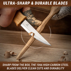 Spoon Carving Set with Gouge - S14