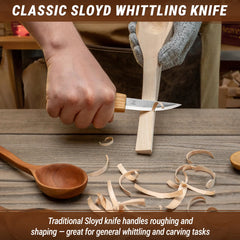 Complete Spoon Carving Tool Set – Wood Carving Set for Beginners and Pros – S14m