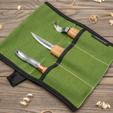 3-Piece Spoon Carving Tool Set – Beginner to Pro Wood Carving Set in Tool Roll – S14M