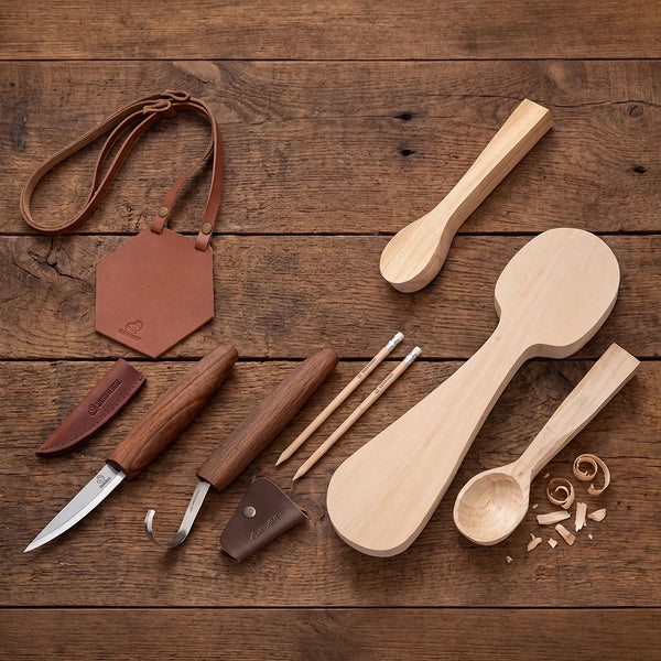 Next-Level Spoon Carving Kit – Complete Carving Kit for Skill Progression