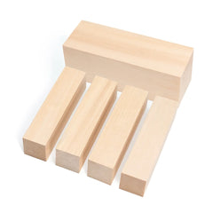 Set of Basswood Carving Blocks for Wood Carving – 5 pcs – BW1