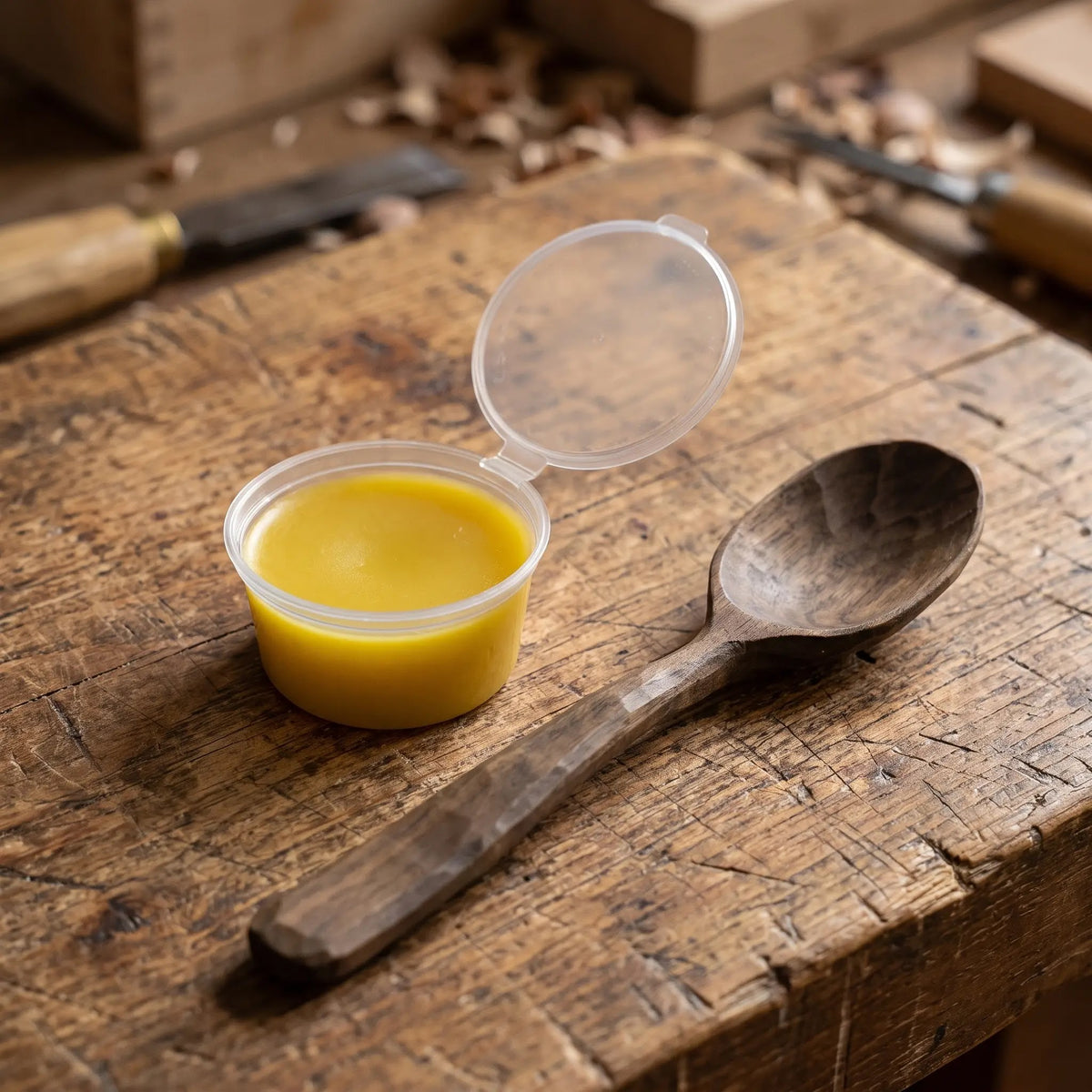 Natural Beeswax Wood Finish, 60 g