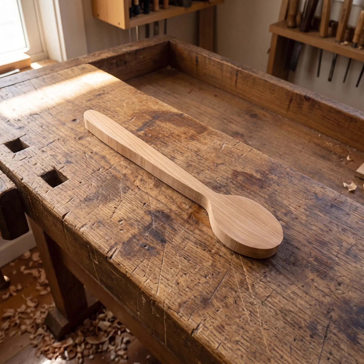 Cherry Long-Handled Spoon Blank