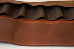 TR8X - Leather Tool Storage Roll for 8 Tools