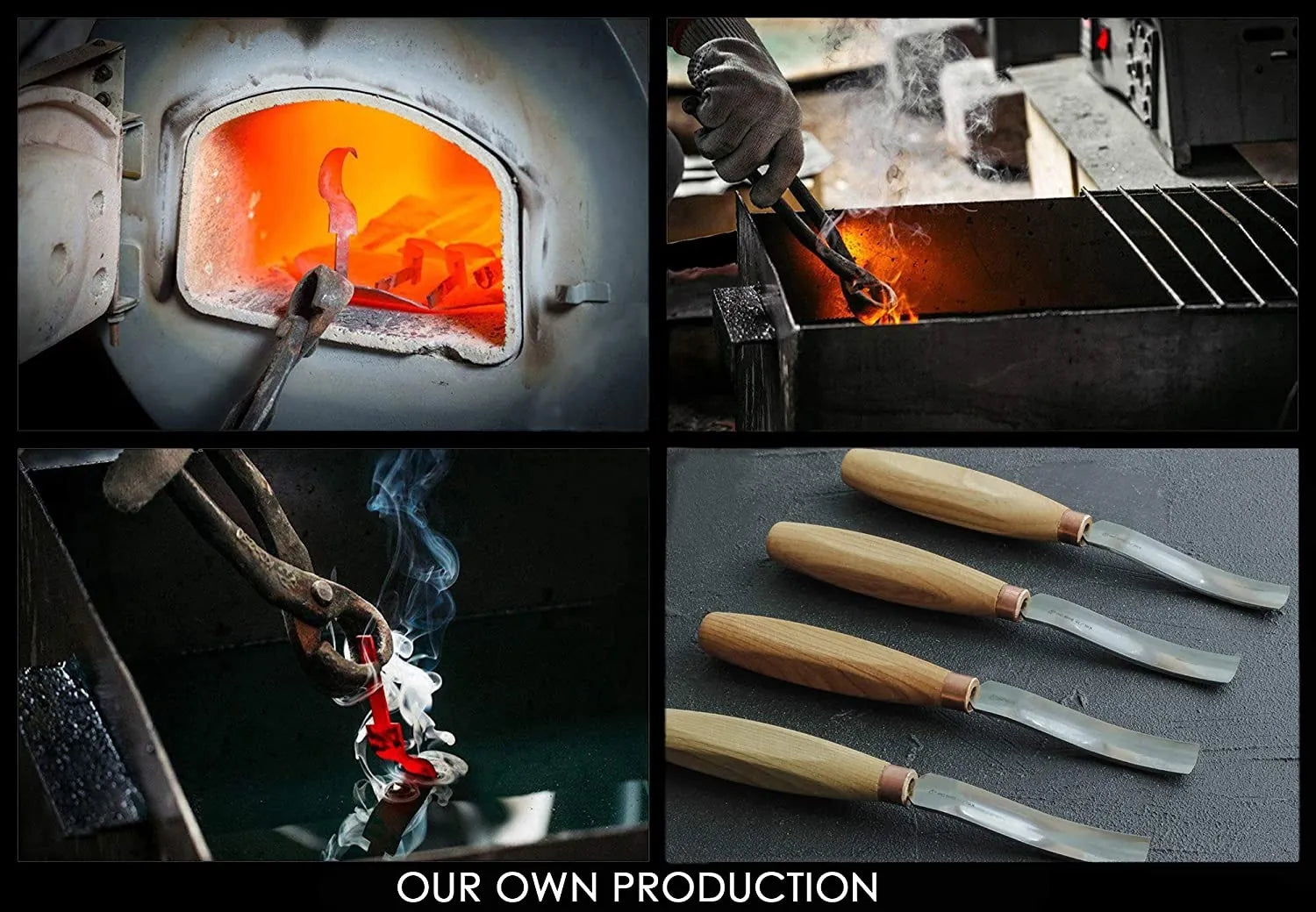 Small compact bent gouge