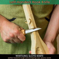 S13L - Wood Carving Tool Set for Spoon Carving (Left handed)