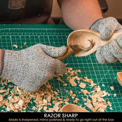 Hook knife for wood carving