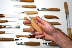 Set Multifuncional Extendido de 28 PCS para Tallado en Madera (Zurdo) – S68L
