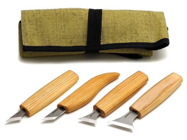 S06 - Chip Carving Knife Set with Accessories - Beaver Craft – wood carving  tools from Ukraine with worldwide shipping