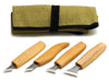 S05 – Spanholzschnitzmesser-Set