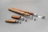 S11L - Hook Knife Set of 4 Tools (Left handed)